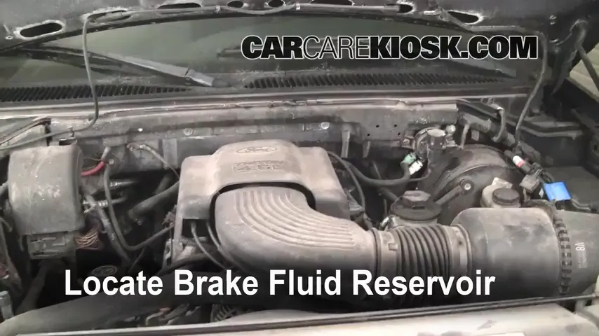 1999 Ford F-150 XLT 4.6L V8 Extended Cab Pickup (4 Door) Brake Fluid Add Fluid